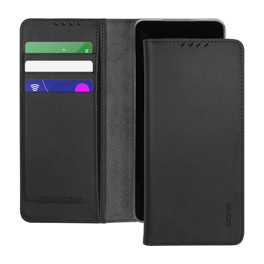 حافظة "اراري Diary حافظة  سامسونج جالكسي  ألترا  أسود