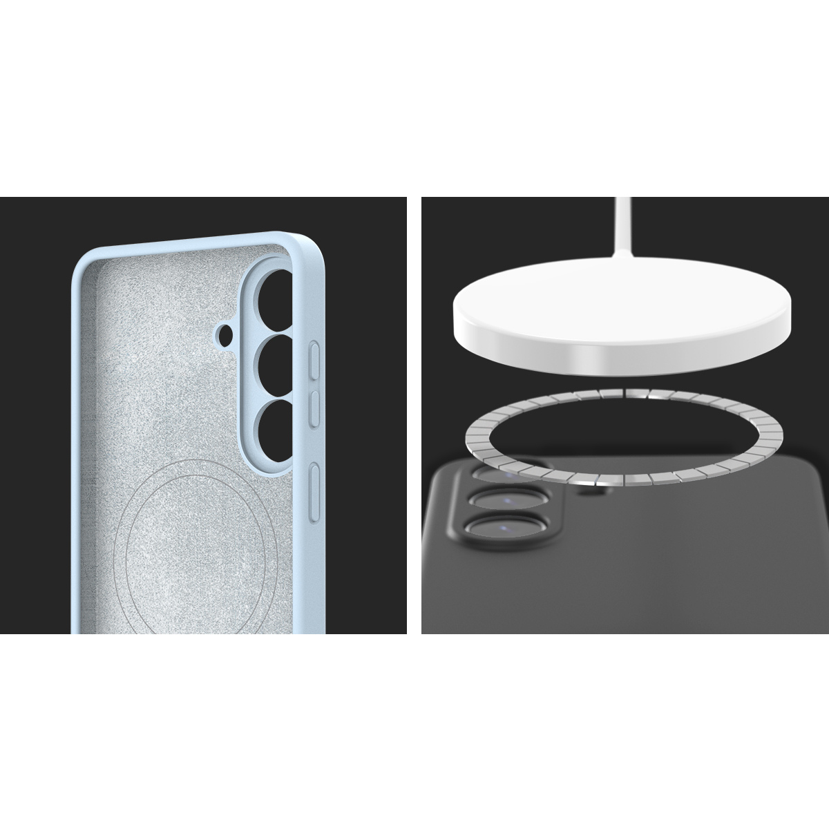 حافظة اراري Skin ماج سيف حافظة  سامسونج جالكسي  ألترا  أسود