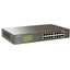 Tenda (TEG1116P-16-150W) 16-Port Gigabit Ethernet Switch with 16-Port PoE - 32 Gbps / LAN