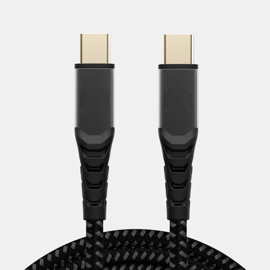 Itskins Supreme Roam Braided Cable - 140W / USB-C / 2 Meter - Black