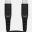 Itskins Spectrum Braided Cable - 60W / USB-C / 1.2 Meter /Black
