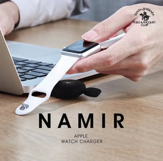 Santa Barbara Polo And Racquet Namir Wireless Charger For Apple Watch - Black
