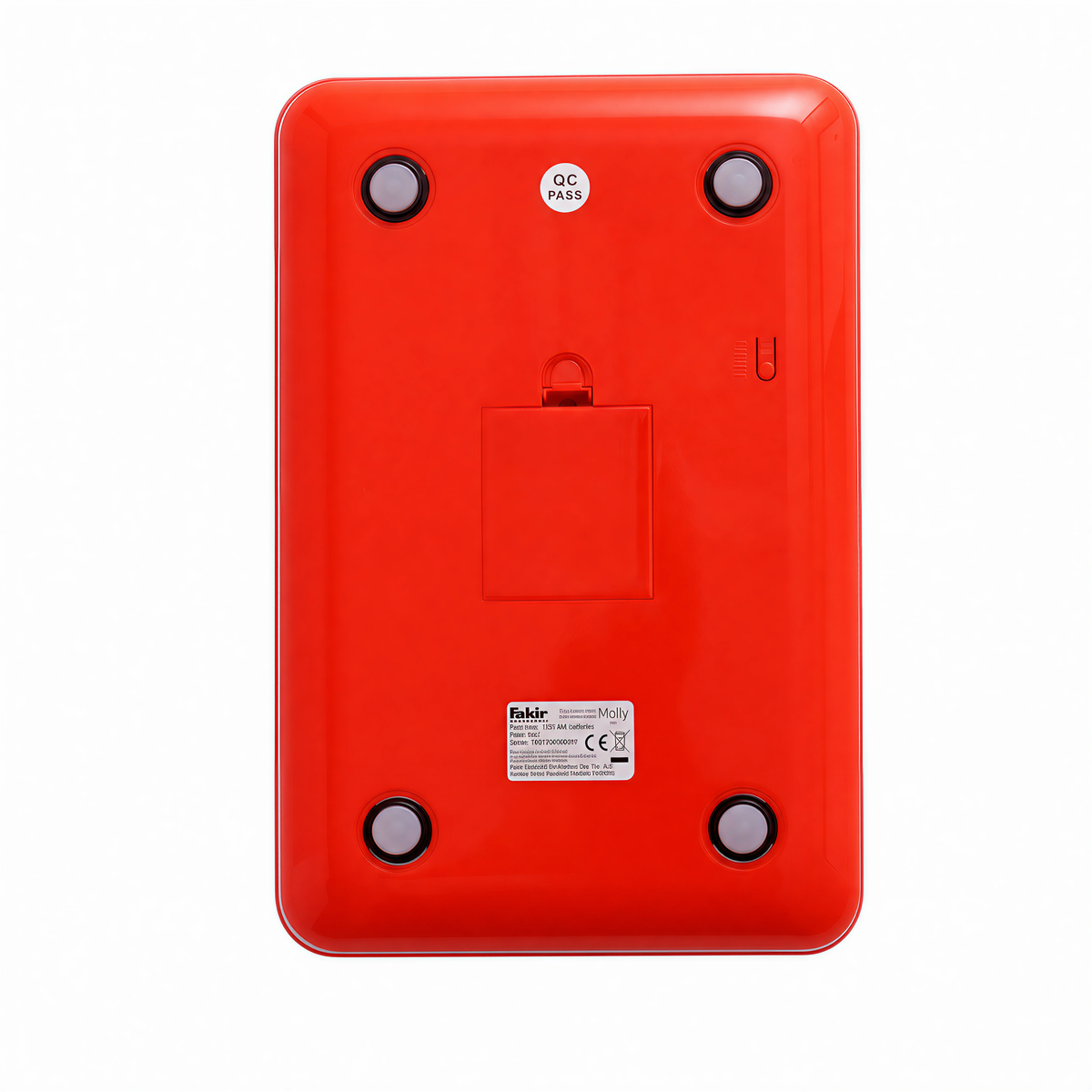 Fakir Digital Kitchen Scale - Red