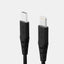 Itskins Hybrid Cable - 27W / USB-C / Lightning / 2 Meter / Black