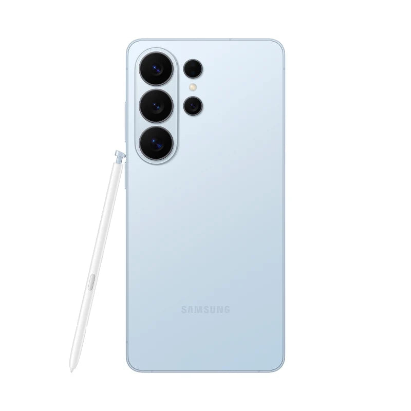 Bundle Offer - Samsung Galaxy S26 Ultra - 512GB / 6.9" Quad HD+ / Wi-Fi / 5G / Sky Blue - Mobile + Samsung Galaxy S26 Ultra Clear Magnet Case - Transparent + Elephant Horn HD Clear Premium Tempered Glass For Samsung Galaxy S26 Ultra - Clear