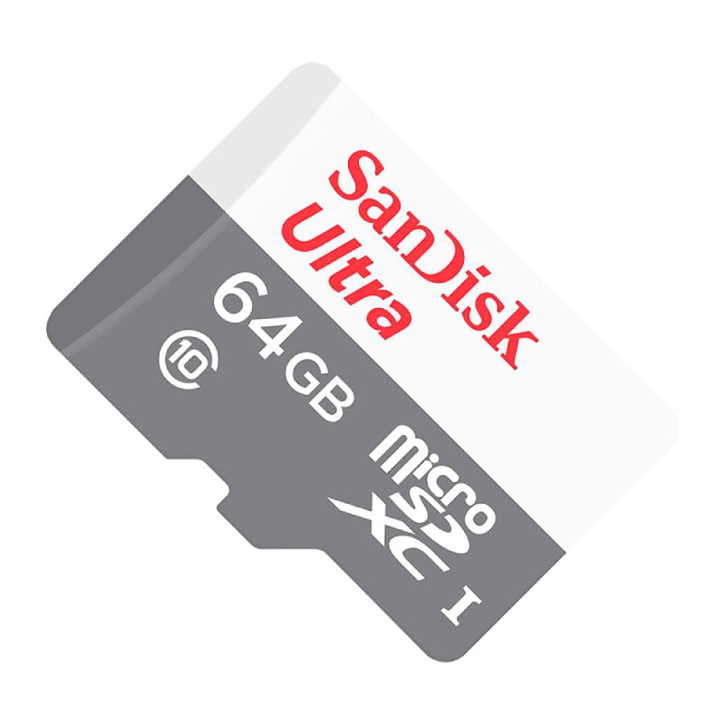 SanDisk Ultra microSDHC/microSDXC UHS-I Card - 64GB / Up to 100 MB/s