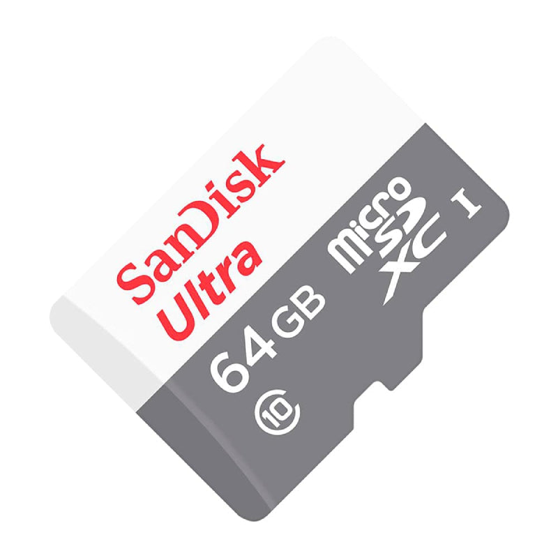 SanDisk Ultra microSDHC/microSDXC UHS-I Card - 64GB / Up to 100 MB/s