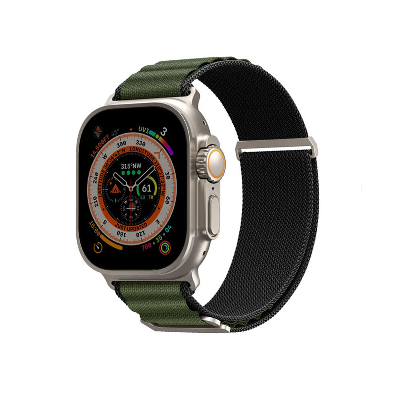 SKINARMA APPLE WATCH STRAP ULTRA KOBU 49 MM - Olive