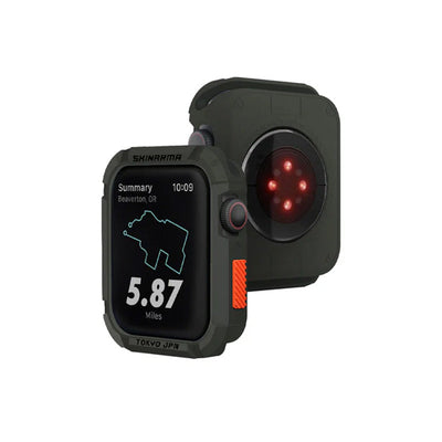 SKINARMA Kurono Apple Watch Ultra Protection Case - 44mm / 45mm / Dark Olive Accessories > Smart Watches