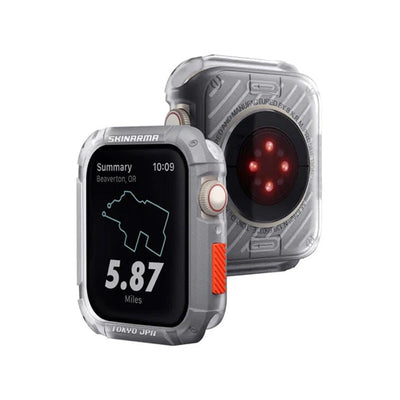 SKINARMA Kurono Apple Watch Ultra Protection Case - 44mm / 45mm / Frost Accessories > Smart Watches