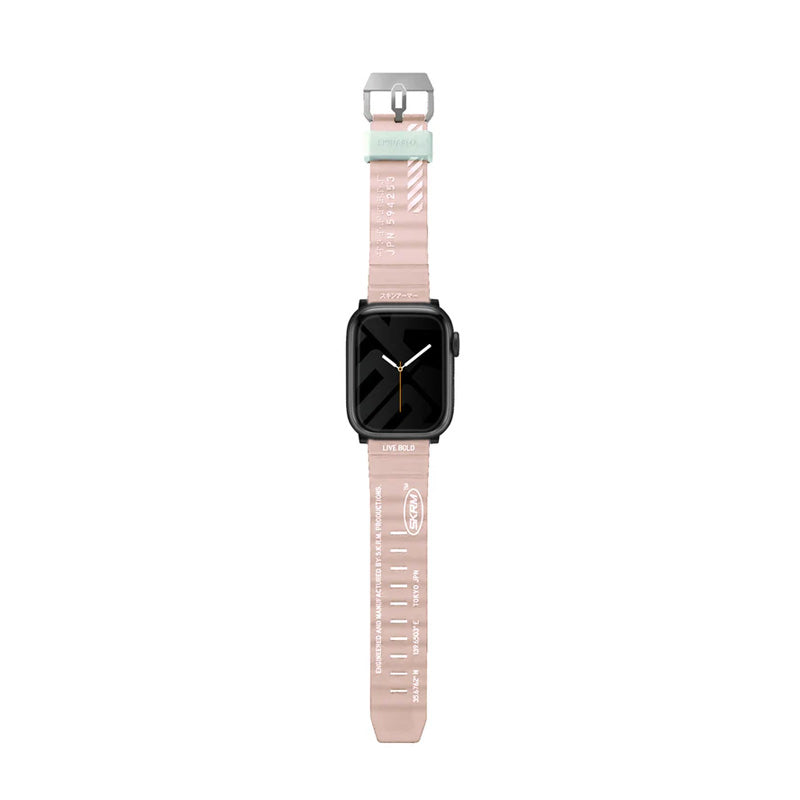 SKINARMA Apple Watch Strap Shokku 42/44/45 mm - Light Pink