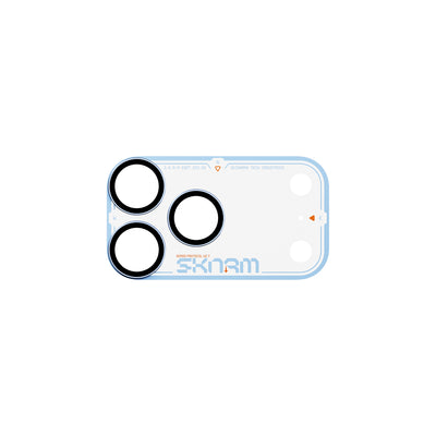 Skinarma Iphone 18 Pro Max Aluminium Camera Lens Protector With Ionix™ Glass - Atlas - Blue