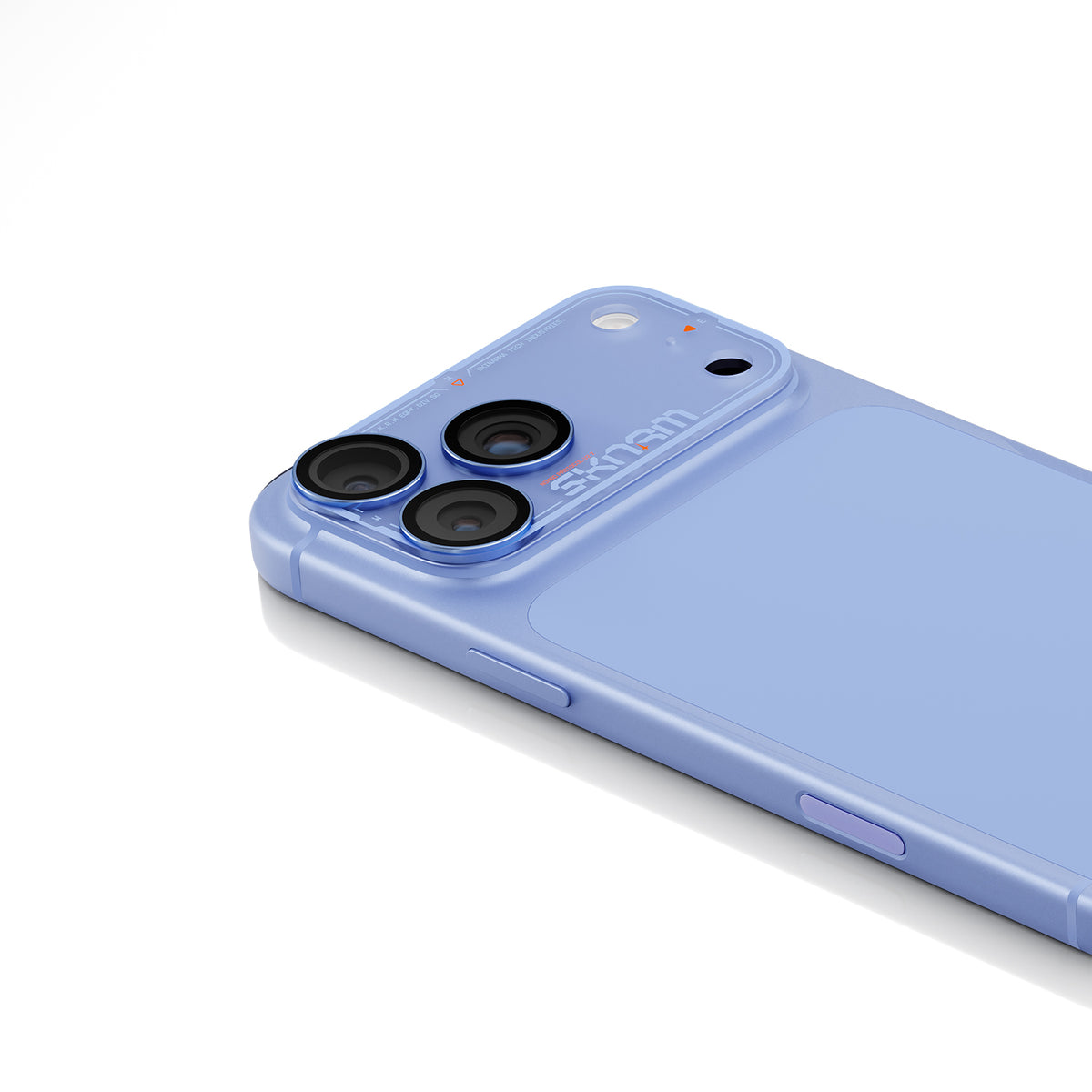 Skinarma Iphone 18 Pro Aluminium Camera Lens Protector With Ionix™ Glass - Atlas - Blue