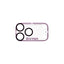 Skinarma Iphone 18 Pro Max Aluminium Camera Lens Protector With Ionix™ Glass - Atlas - Burgundy