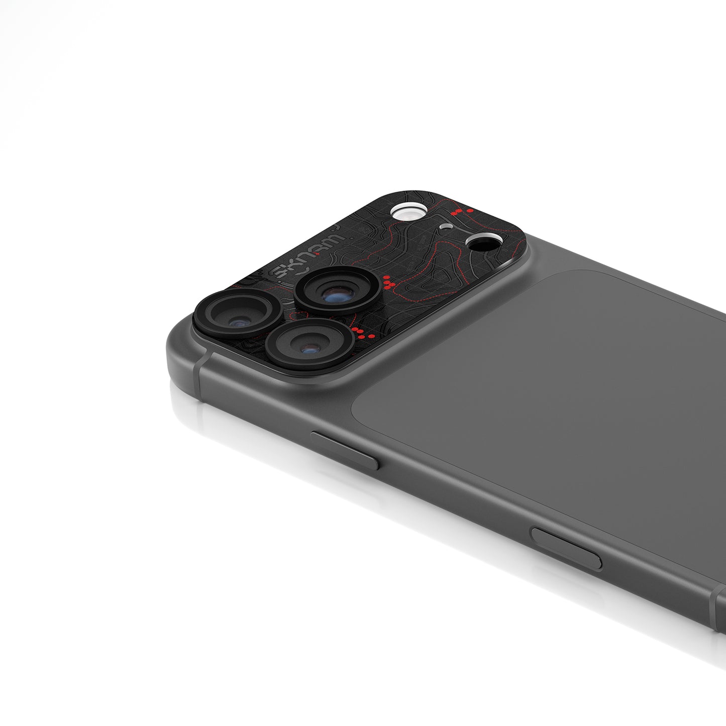 Skinarma Iphone 18 Pro Max Aluminium Camera Lens Protector With Ionix™ Glass Sonar - Black