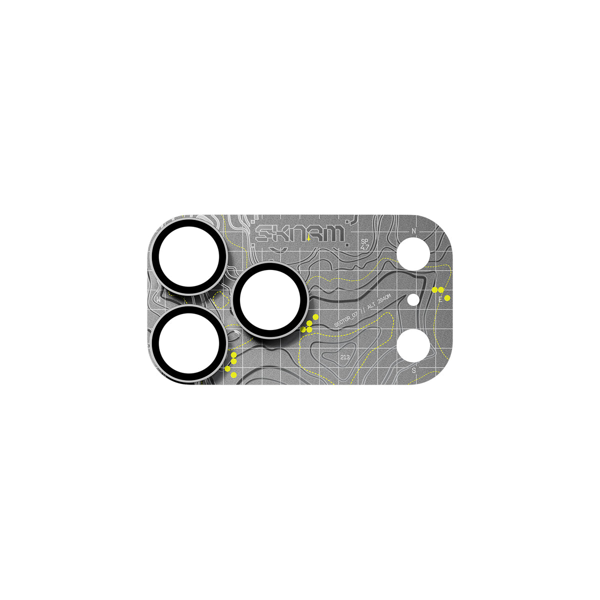 Skinarma Iphone 18 Pro Aluminium Camera Lens Protector With Ionix™ Glass - Sonar - Silver