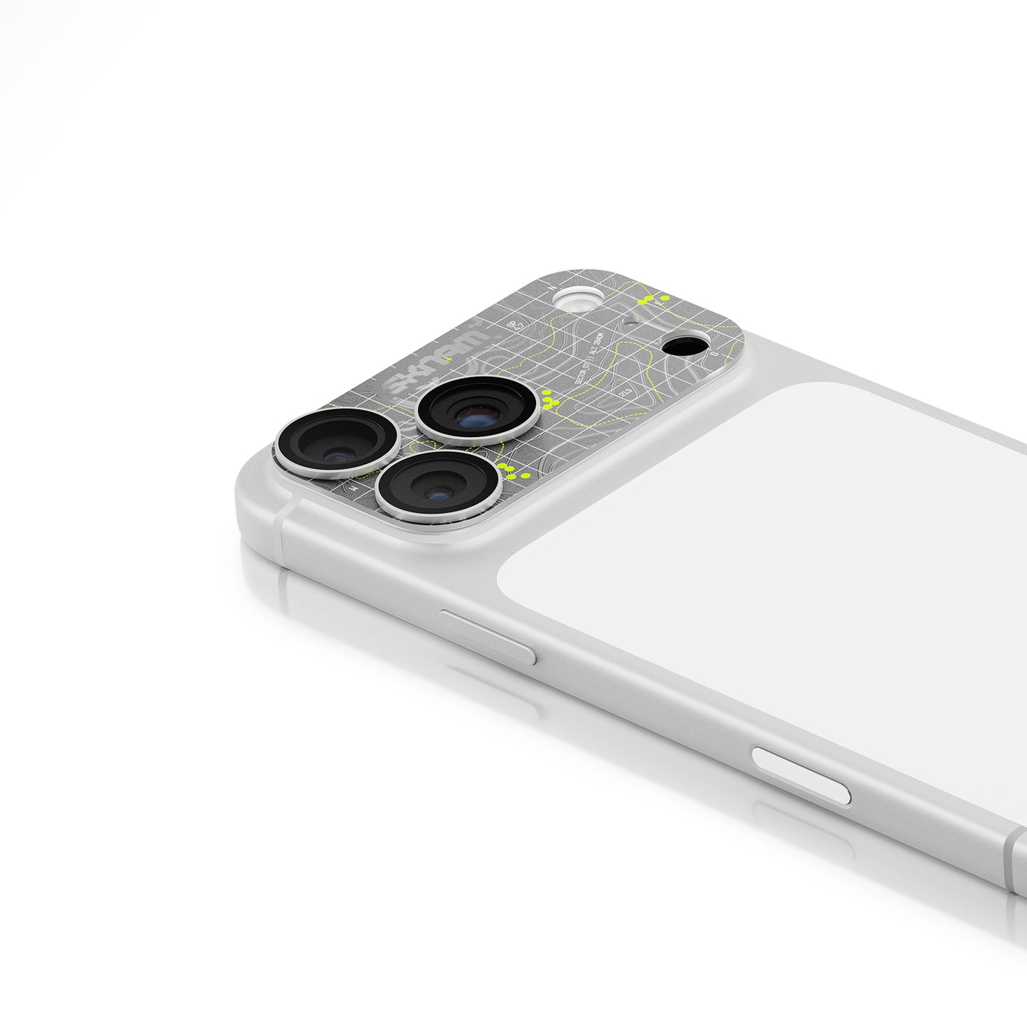 Skinarma Iphone 18 Pro Max Aluminium Camera Lens Protector With Ionix™ Glass Sonar - Silver