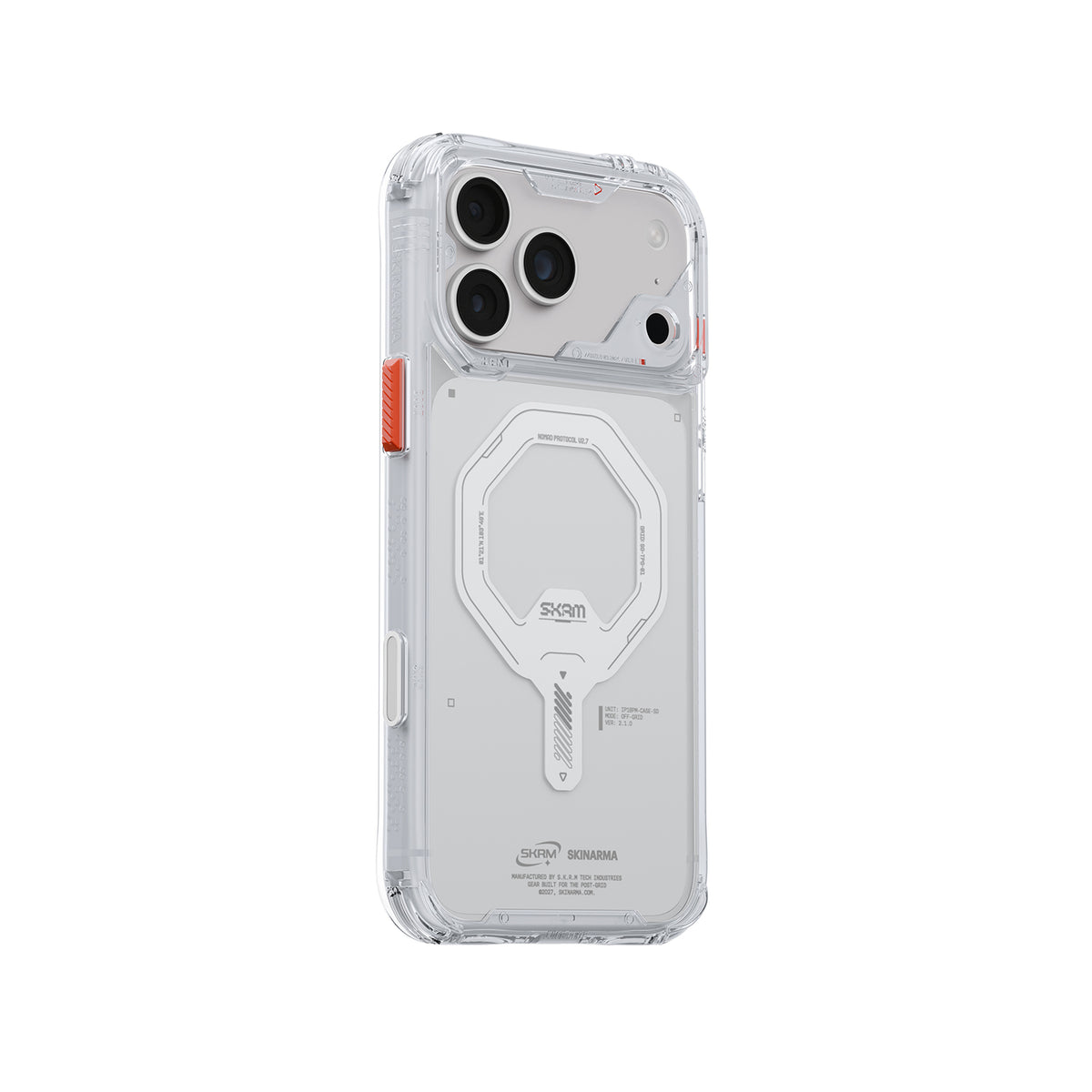 SkinArma Saido MagSafe Case for iPhone 18 Pro Max - Clear
