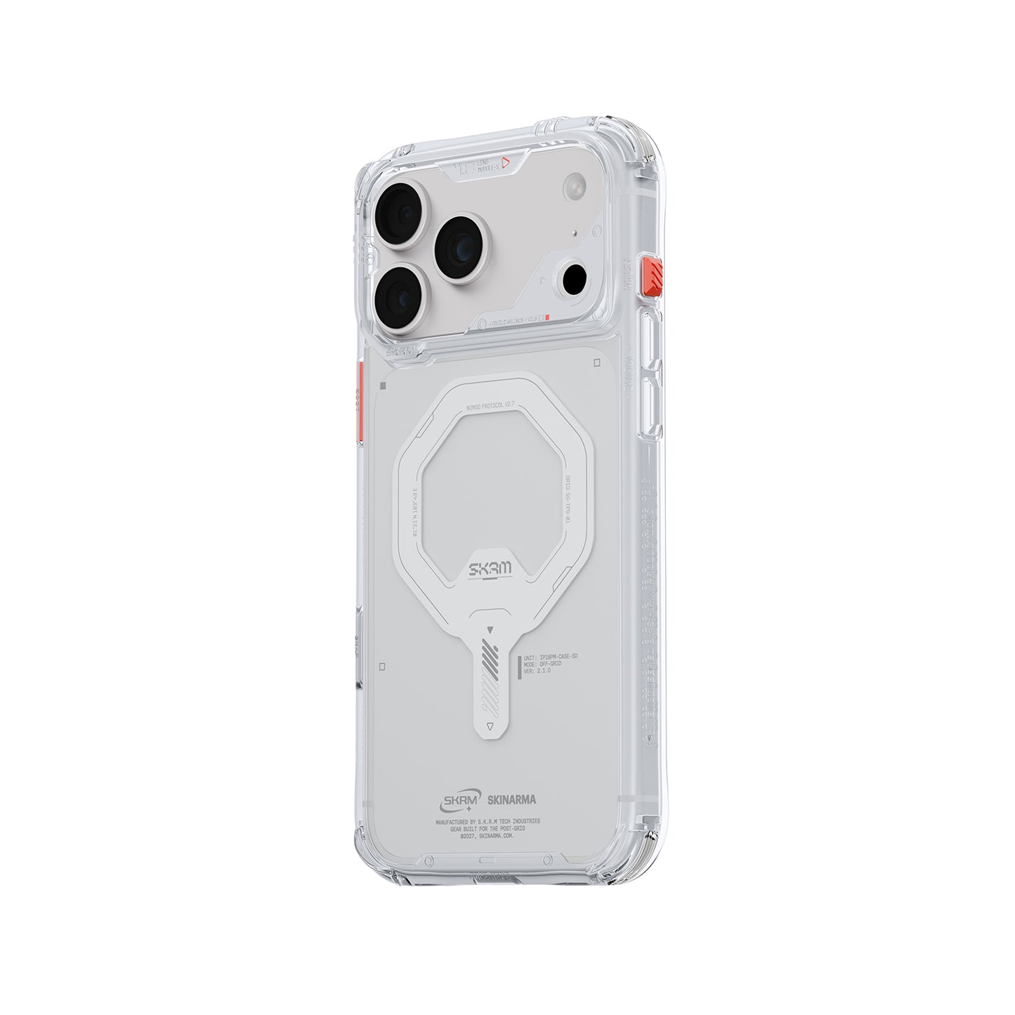 SkinArma Saido MagSafe Case for iPhone 18 Pro Max - Clear