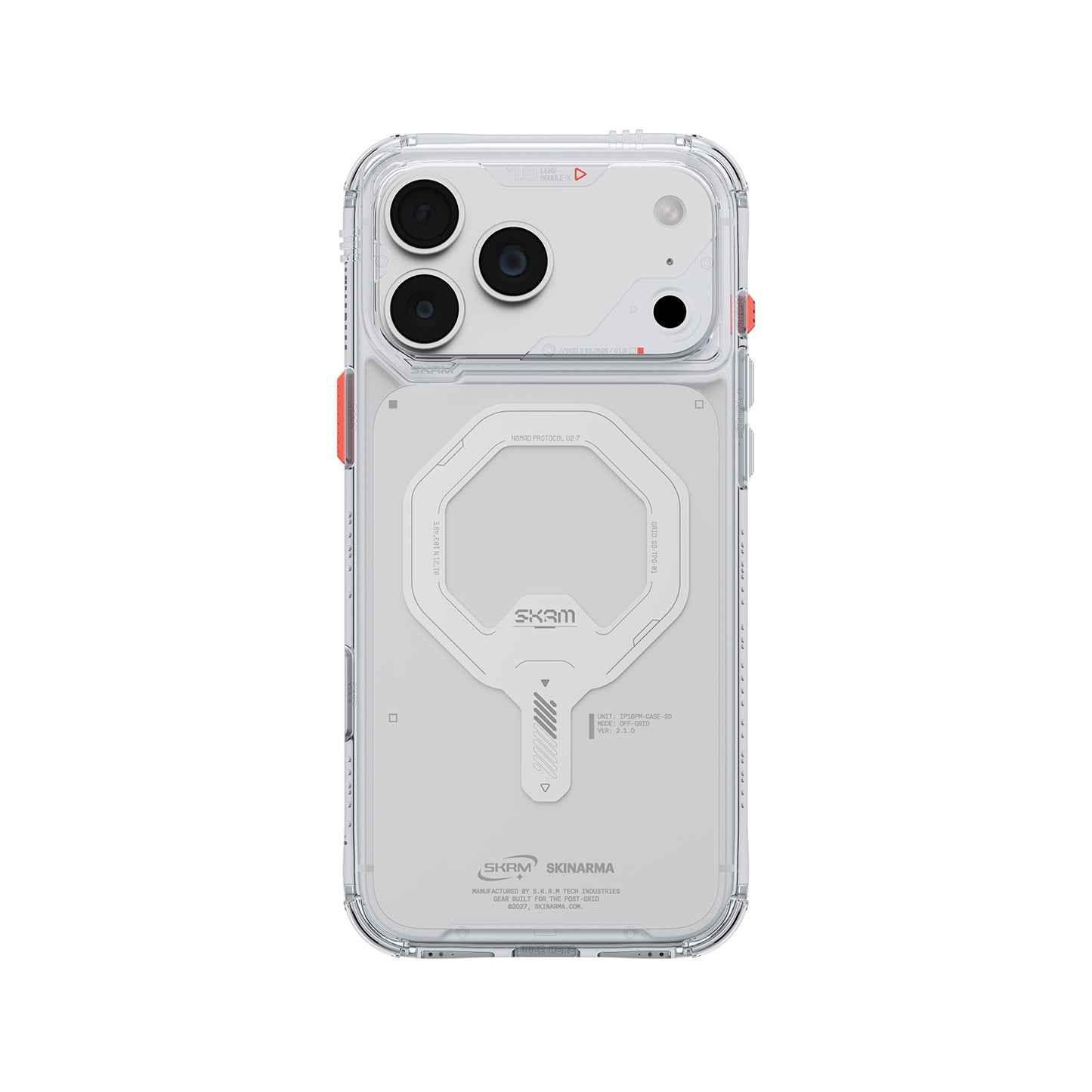 SkinArma Saido MagSafe Case for iPhone 18 Pro Max - Clear