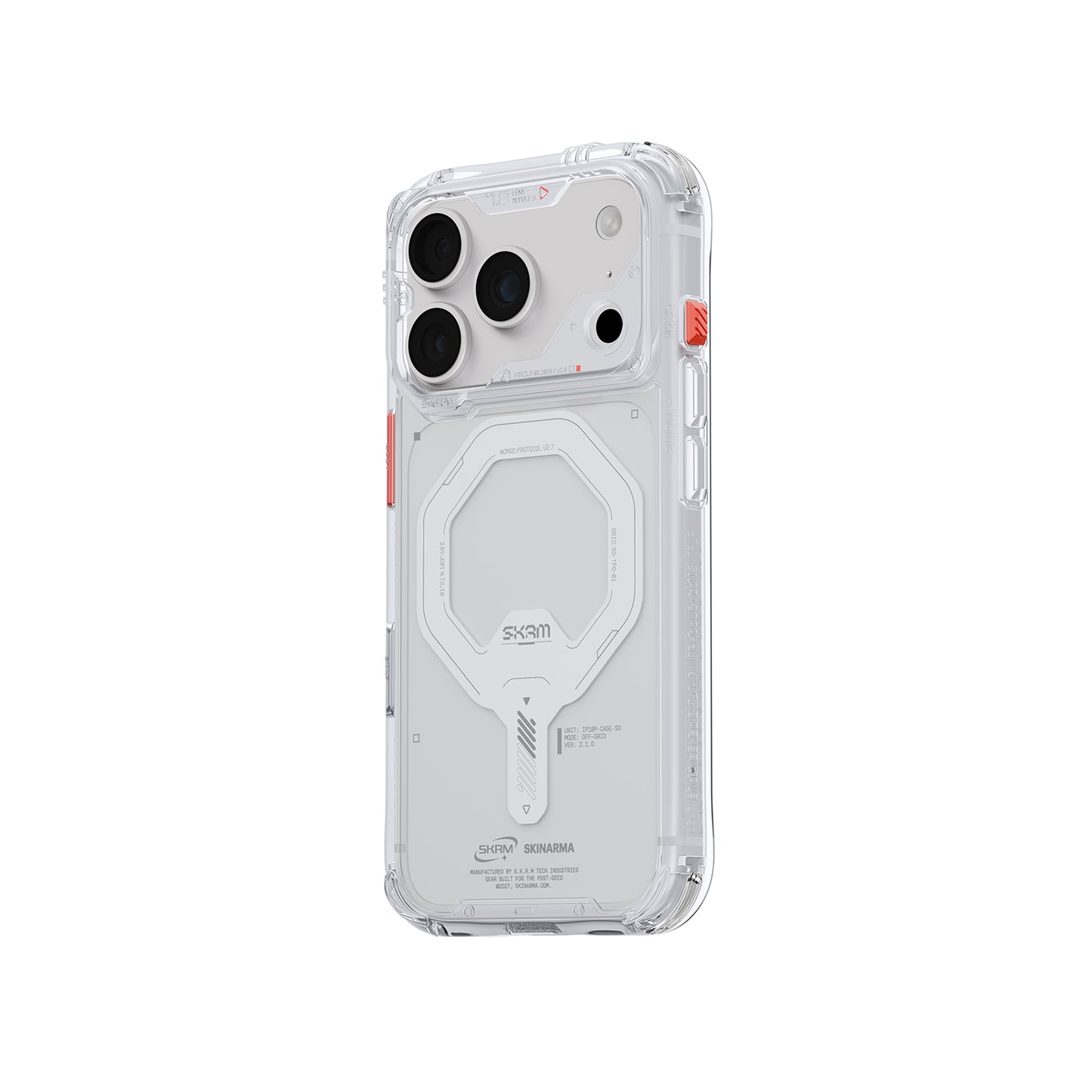 SkinArma Saido MagSafe Case for iPhone 18 Pro Max - Clear