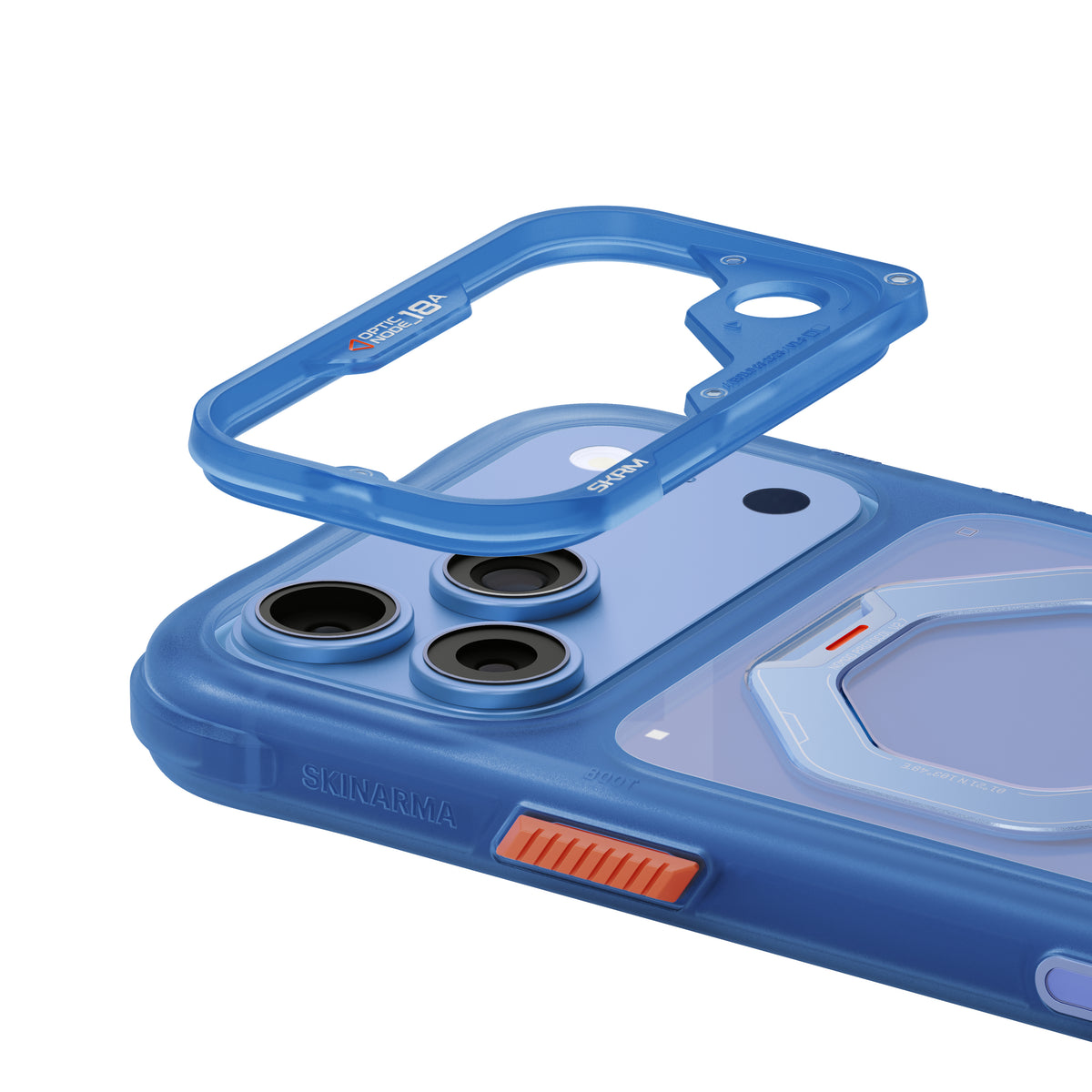 SkinArma Saturn MagSafe Case With Rotating Kick-Stand for iPhone 18 Pro Max - Blue