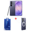 Bundle Offer - Samsung Galaxy S26 Ultra - 512GB / 6.9" Quad HD+ / Wi-Fi / 5G / Cobalt Violet - Mobile + Samsung Galaxy S26 Ultra Clear Magnet Case - Transparent + Elephant Horn HD Clear Premium Tempered Glass For Samsung Galaxy S26 Ultra - Clear