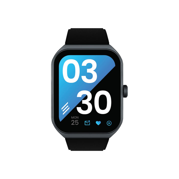 ساعة ذكية  Smartix ARCساعة ذكية  ممتازة ساعة ذكية  شاشة AMOLED مقاس 1.952 بوصة / بطارية 380 مللي أمبير / أسود