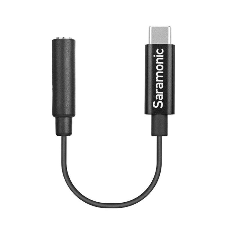 Saramonic 3.5mm Female TRS to Type-C Adapter Cable - Black