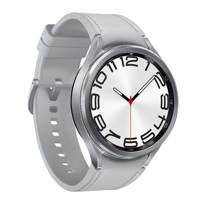 Samsung Galaxy Watch6 Classic - AMOLED / 16GB / 47mm / Bluetooth / Wi-Fi / Silver Smart Watches