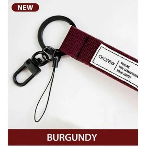 Araree Sport Hand Strap - Burgundy
