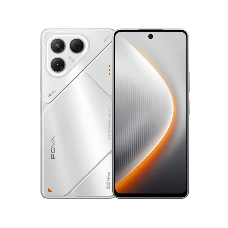 Tecno Pova 7 - 8GB / 256GB / 6.78" IPS LCD / 5G / Magic Silver - Mobile