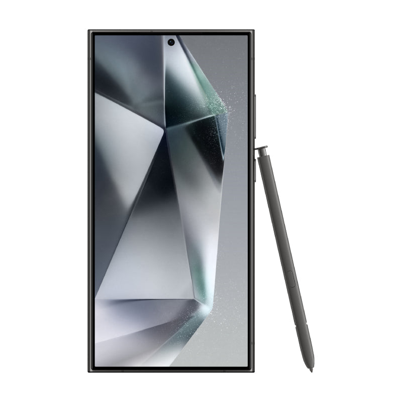 سامسونج جالكسي S24 ألترا - 1 تيرابايت / 6.8 بوصة رباعية الدقة + / واي-فاي / 5جي - تيتانيوم أسود - هاتف هواتف  تابلت