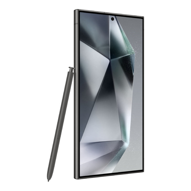 سامسونج جالكسي S24 ألترا - 1 تيرابايت / 6.8 بوصة رباعية الدقة + / واي-فاي / 5جي - تيتانيوم أسود - هاتف هواتف  تابلت