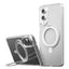Araree Duple Stand Magsafe Case For Samsung Galaxy S25 Edge - Clear