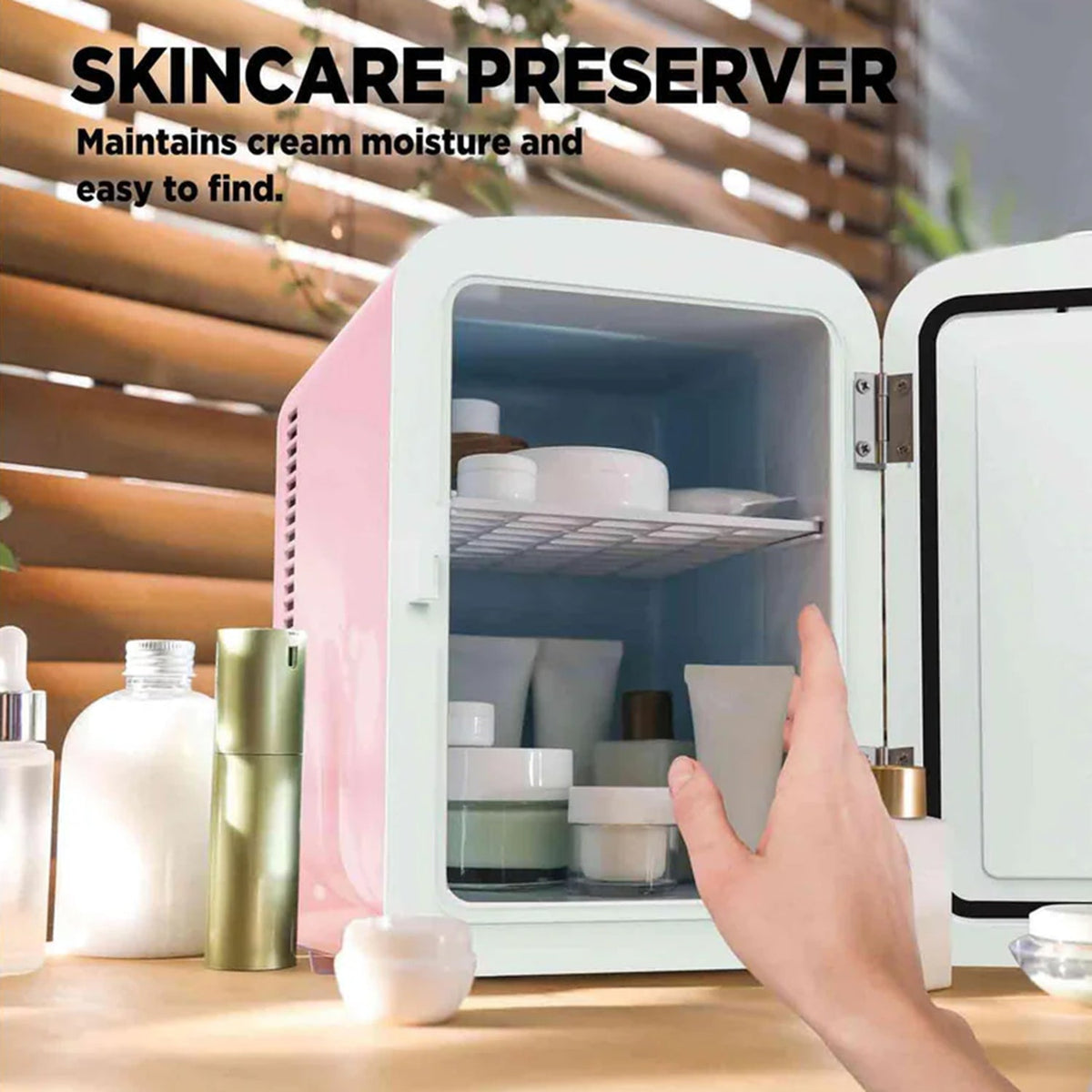 Silonn Mini Fridge - Pink