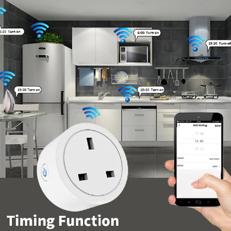 Gopeta Smart WiFi Plug - UK / 13A  / White