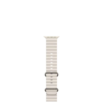 Smartix Premium Ocean Silicone Band For Apple Watch 38/40/41 mm - Starlight