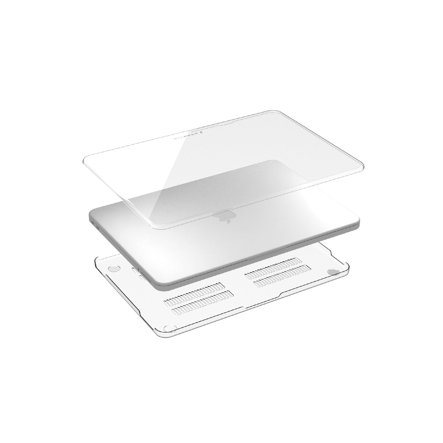 لابتوب شفاف لابتوب Smartix Ultraguard لأجهزة ماك بوك مقاس 13 بوصة