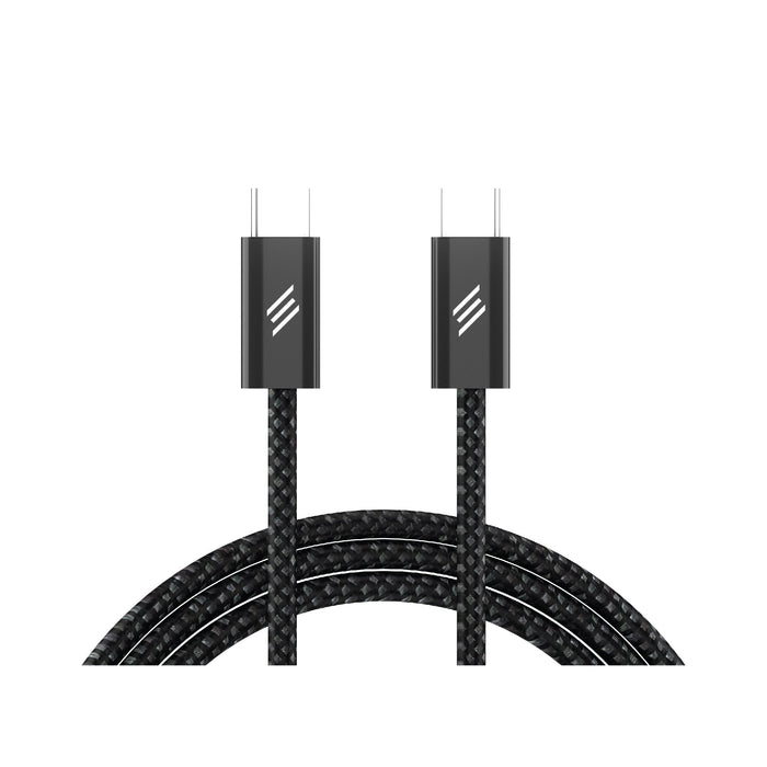 Smartix Premium Fabric Braided Cable  - 240W / USB-C / Black