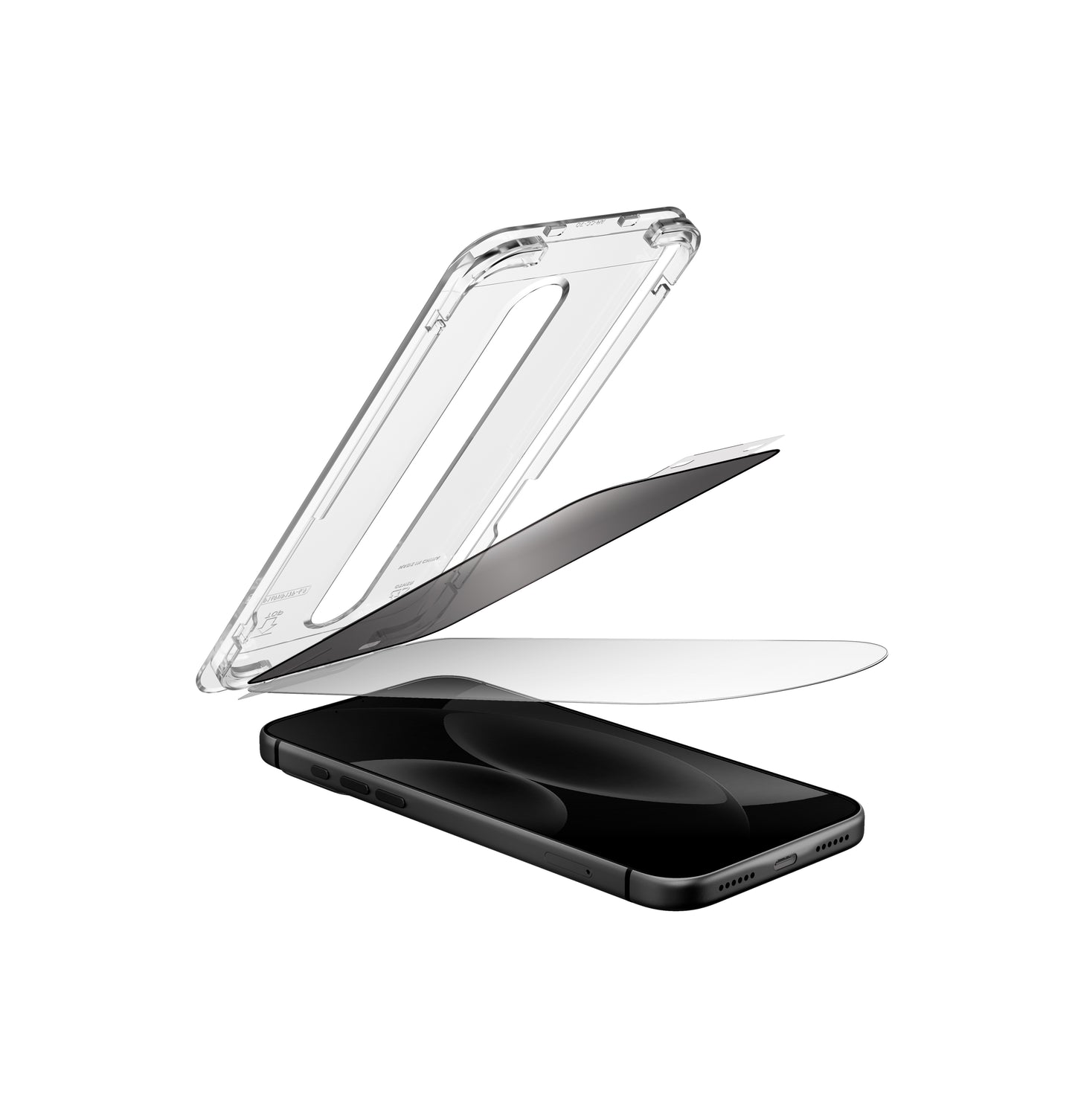 Uniq Optix Swiftfit Privacy (Dx2) Applicator Glass Screen Protector - For Apple iPhone 18 Pro Max