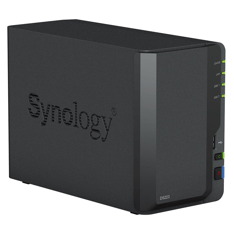 Synology DiskStation DS223 - SATA / 2-Bays / USB / LAN / Desktop