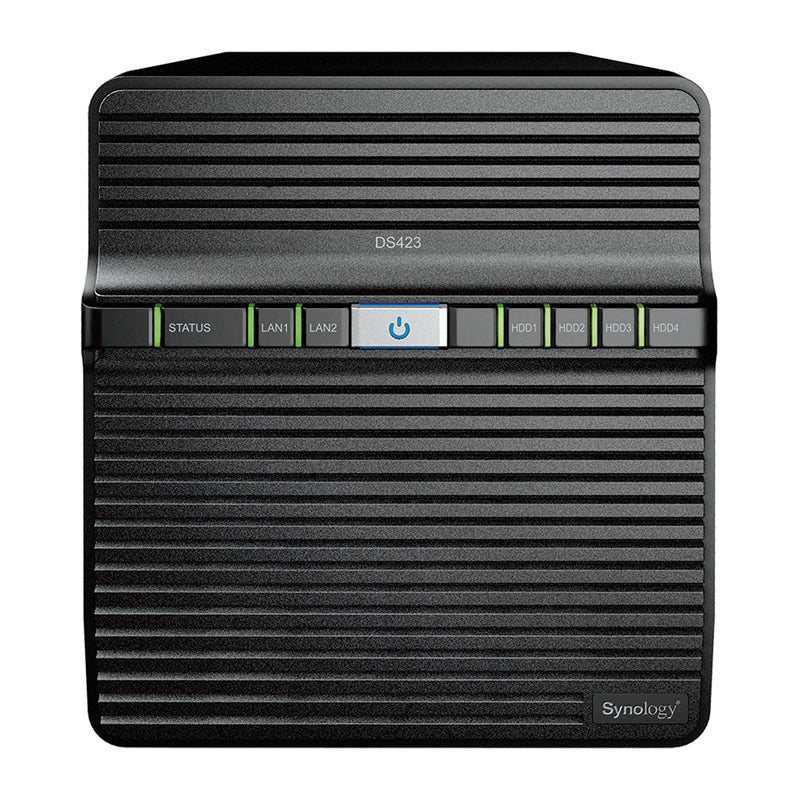 Synology DiskStation DS423 - 18TB / 3x 6TB / SATA / 4-Bays / USB / LAN / Desktop