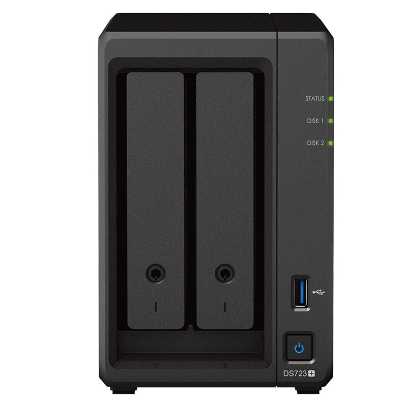 Synology DiskStation DS723+ - SATA / 2-Bays / USB / LAN / eSATA / Desktop