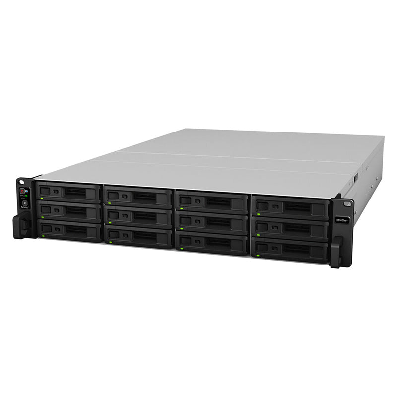 Synology RackStation RS3621xs+ - 16TB / 4x 4TB / SATA / 12-Bays / USB / LAN / Rack (2U)