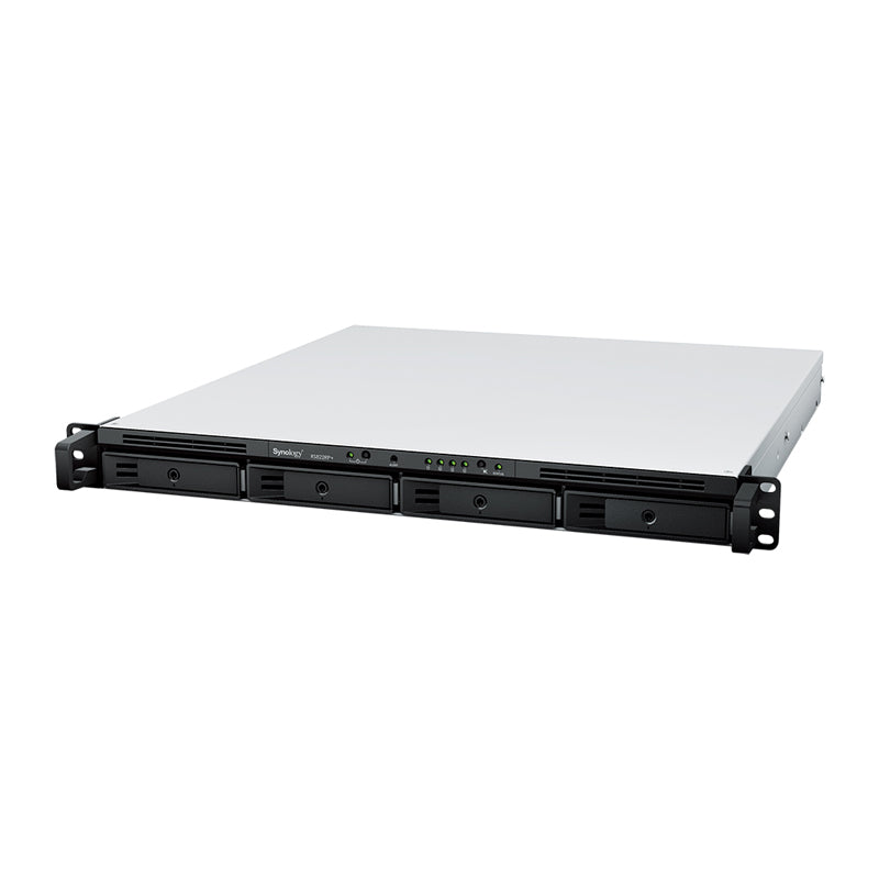 Synology RackStation RS822RP+ - 54TB / 3x 18TB / SATA / 4-Bays / USB / LAN / eSATA / Rack (1U)