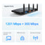 TP-Link Archer AX12 (AX1500) Wi-Fi 6 Dual-Band Wireless Router - 5 GHz (1201 Mbps) / Gigabit WAN / Gigabit LAN