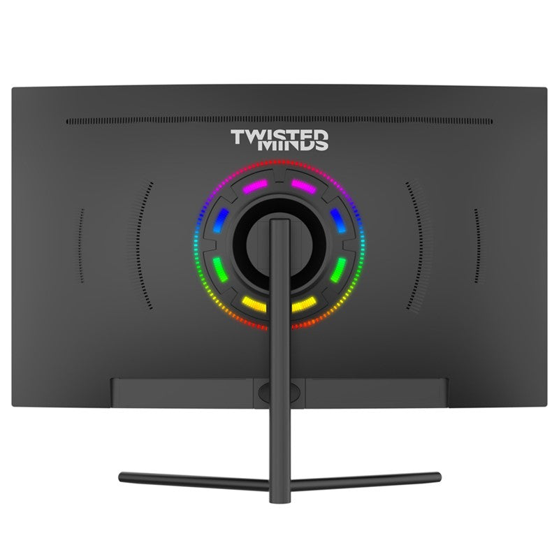 Twisted Minds 27'‘ FHD VA / 180Hz / 0.5ms / HDMI2.0 / HDR Curved Gaming Monitor - Black