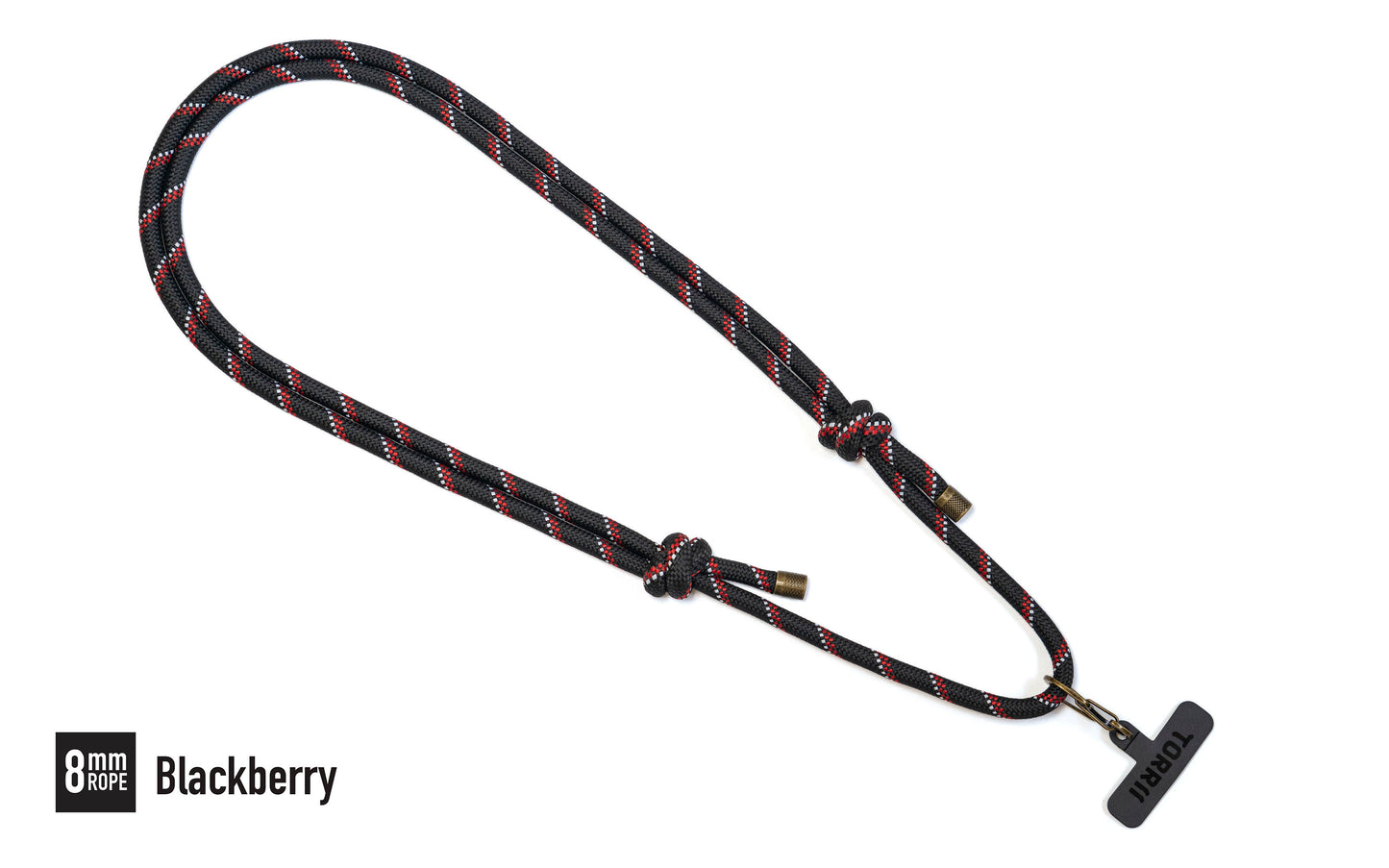 Torrii Knotty series 8mm Rope - Blackberry