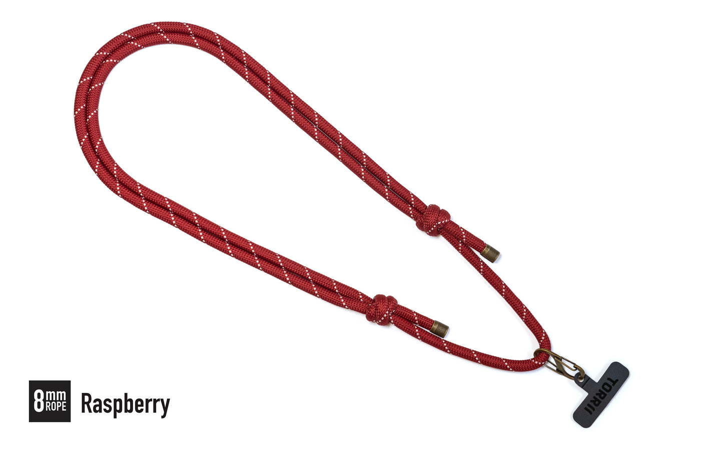 Torrii Knotty series 8mm Strap - Raspberry